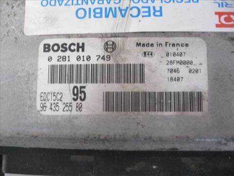 Foto 2ª: Centralita Motor ECU Citroen C5 2.0 HDI BERLINA 107CV 79KW [RHZ (DW10ATED)] (2001)