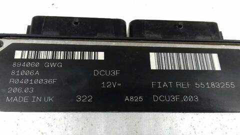 Foto 3ª: Centralita Motor ECU Fiat Doblo 1.9 D SX 63CV 46KW [223A6000] (2003)