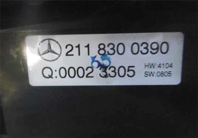 Foto 2ª: Mando Climatizador Mercedes Clase E 180 2.2 E 220 CDI (211.006) [2.2 LTR. - 110 KW CDI CAT] [OM 646.961]