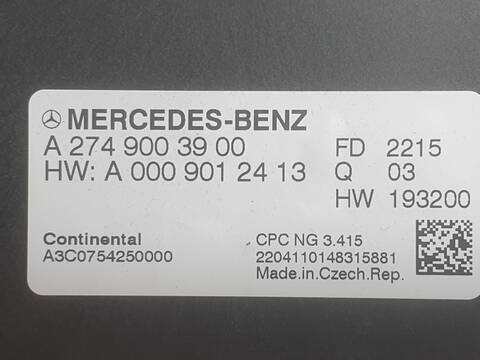 Foto 3ª: Centralita Motor ECU Mercedes Vito 114-116-119 CDI PRO EXTRALARGA 447.705) (2019)
