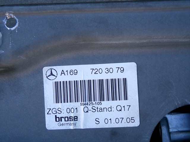 Foto 3ª: Elevalunas Eléctrico Delantero Derecho Mercedes Clase B 200 2.0 CDI W245,2005-2008 (2006)