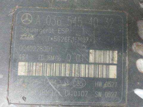 Foto 4ª: Abs Mercedes Clase C 160 BERLINA 170CV 125KW (2000)