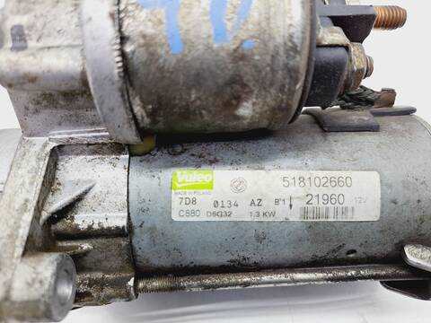 Foto 2ª: Motor de Arranque Fiat Grande Punto 1.3 16V JTD CAT 75CV 55KW [199A2000] (2008)