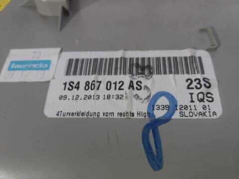 Foto 2ª: Tapizados Cartoneras Seat Mii 1.0 60CV [G/ CHY] (2011)