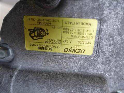 Foto 3ª: Compresor Aire Acondicionado Ford Ka 1.2 GRAND PRIX III 69CV 51KW [169A4000] (2010)