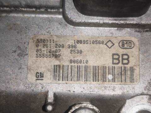 Foto 2ª: Centralita Motor ECU Opel Astra Z14XEP BERLINA (2006)
