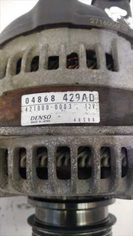 Foto 4ª: Alternador Chrysler Voyager 2.8 D [VM28] (2004)