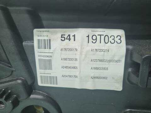 Foto 2ª: Elevalunas Eléctrico Delantero Izquierdo Mercedes Clase A 140 A 180 CDI BLUEEFFICIENCY 176.000) 109CV 80KW [651901] (2013)