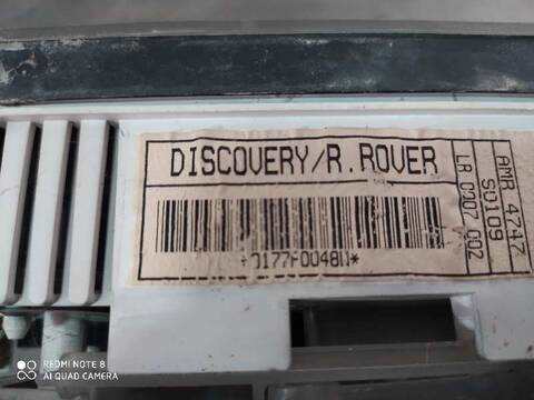 Foto 3ª: Cuadro de Instrumentos Land Rover Discovery TDI 5-PTAS.) 113CV 83KW [D-18L] (1990)