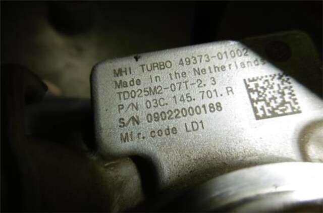 Turbocompresor Volkswagen Golf 1.4 TSI