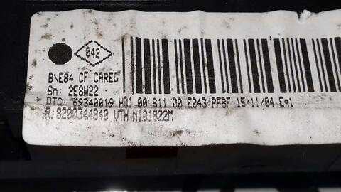 Foto 3ª: Mando Climatizador Renault Megane 1.9 DCI DIESEL 120CV 88KW FAMILIAR II FAMILIAR [F9QB8] (2005)