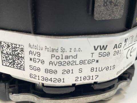 Foto 2ª: Kit Airbag Volkswagen Passat CRL (2017)