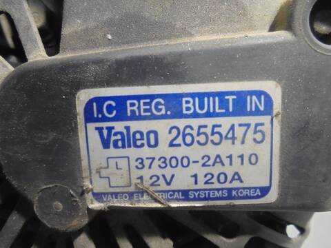 Foto 2ª: Alternador Hyundai i30 1.6 CRDI CAT 116CV 85KW [D4FB] (2008)