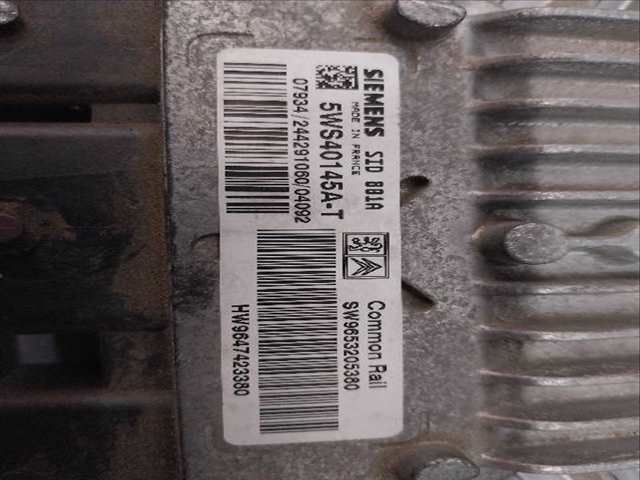 Foto 2ª: Centralita Motor ECU Peugeot 307 2.0 HDI [D-RHY] (2004)