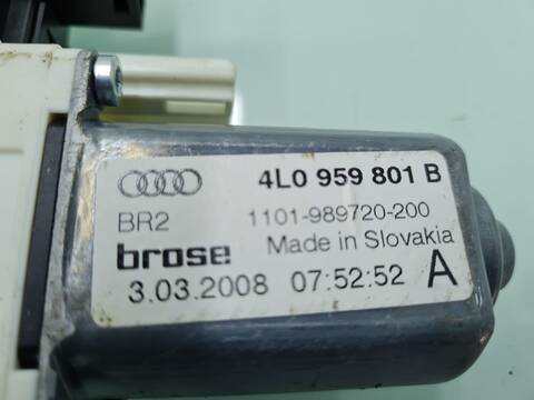 Foto 2ª: Elevalunas Eléctrico Trasero Izquierdo Audi Q7 3.0 TDI 176KW) 239CV [CASA] (2008)