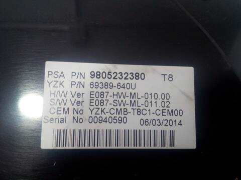 Foto 3ª: Cuadro de Instrumentos Peugeot 3008 ACTIVE 112CV 82KW [9HD]