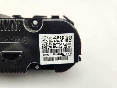 Foto 2ª: Mando Climatizador Mercedes Clase B 150 B 180 CDI BE 246.200) 109CV 80KW [651901] (2013)