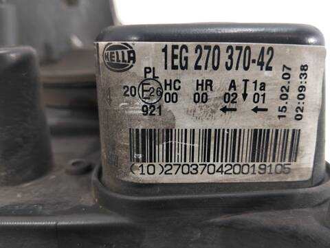 Foto 3ª: Faro Derecho Opel Astra ENJOY 1 16V 140CV [Z18XER] (2006)