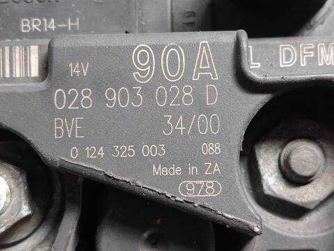 Foto 2ª: Alternador Audi A3 1.8 20V TURBO 150CV (1996)