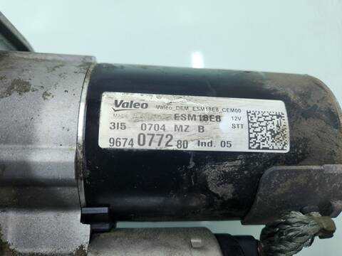 Foto 2ª: Motor de Arranque Citroen C4 LIVE PICASSO 131CV 96KW [HN02] (2016)