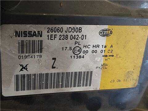 Foto 3ª: Faro Izquierdo Nissan Qashqai 1.5 DCI 103CV 76KW [K9K EUR04] (2008)
