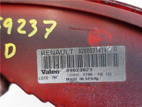 Piloto Trasero Derecho Renault Clio 1.5 DCI B/CB08) 82CV 60KW
