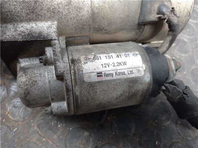 Foto 2ª: Motor de Arranque Ssangyong Kyron 2.0 200 XDI LIMITED 4WD [2.0 LTR. - 104 KW TD-KAT] [D20DT]
