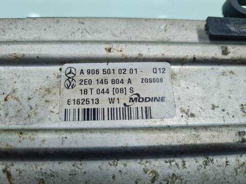 Foto 3ª: Intercooler Mercedes Sprinter 310/311/313/314/316 CDI 906.631/633/635/637) 114CV 84KW CAJA CERRADA [651955] (2018)