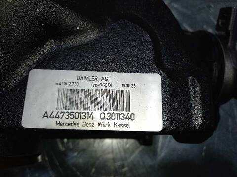 Foto 2ª: Diferencial Trasero Mercedes Vito 114/116 CDI 119 CDI/BT 4MATIC EXTRALANG 447.705) 190CV 140KW