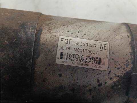 Foto 2ª: Motor de Arranque Opel Zafira Z19DT (2006)