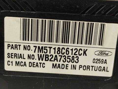 Foto 3ª: Mando Climatizador Ford Focus AMBIENTE D) BERLINA 90CV 66KW [HHDA] (2011)