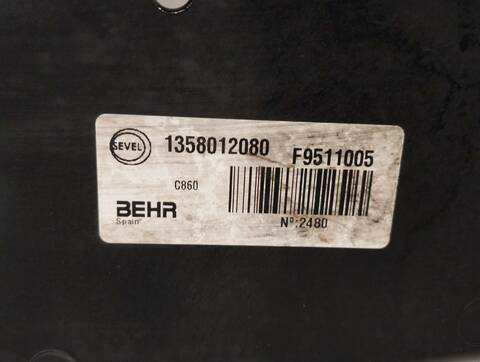 Foto 3ª: Electroventilador Citroen Jumper 33 L2H2 HDI 120 120CV 88KW CAJA CERRADA [4HU] (2007)