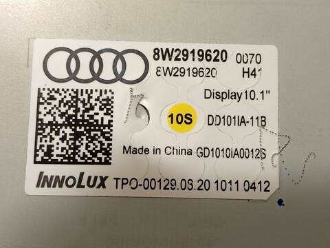Foto 4ª: Pantalla Multifuncion Audi A5 40 TFSI MILD HYBRID 204CV 150KW [DMSA] (2020)
