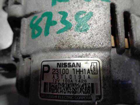 Foto 4ª: Alternador Nissan Micra ACENTA 80CV 59KW [HR12] (2012)