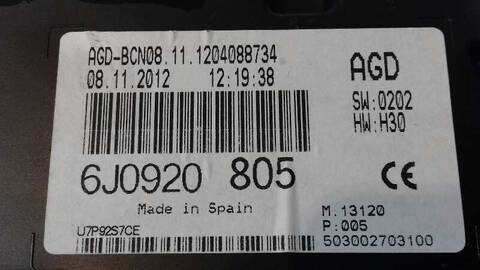 Foto 3ª: Cuadro de Instrumentos Seat Ibiza ERENCE 70CV 51KW [CGPA] (2012)
