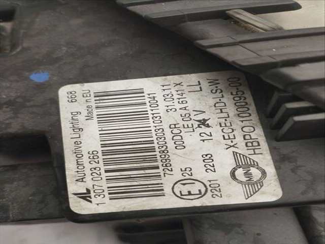 Foto 2ª: Faro Izquierdo Mini Mini COOPER D 109CV 80KW [9HZ] (2008)