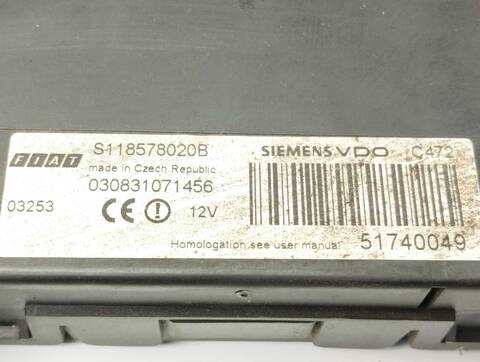 Foto 2ª: Centralita Motor ECU Fiat Panda 1.1 8V 54CV 40KW [187A1000] (2003)