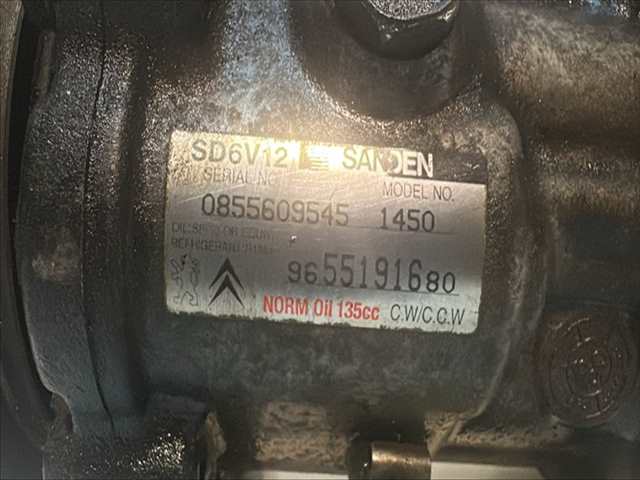 Foto 2ª: Compresor Aire Acondicionado Citroen C3 1.4 GASOLINA [G/KFV] (2005)