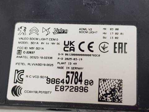 Foto 2ª: Centralita Motor ECU Peugeot 408 PLUG IN HYBRID 225 ALLURE PACK