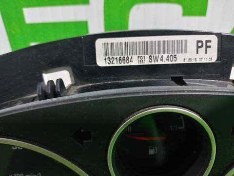 Foto 2ª: Cuadro de Instrumentos Opel Zafira 1.9 CDTI CAT Z 19 DTL) 101CV 74KW [D/ Z19DT] (2006)