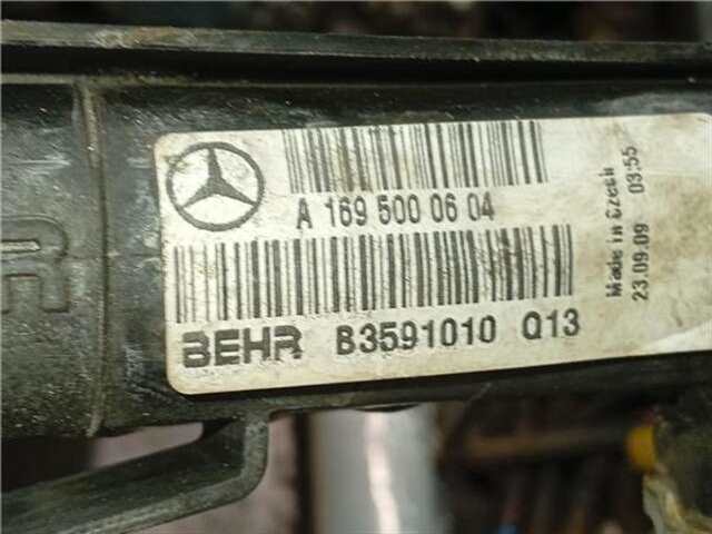 Foto 2ª: Radiador Motor Mercedes Clase A 140 1.5 A 160 (169.031) [1.5 LTR. - 70 KW CAT] [M 266.920]