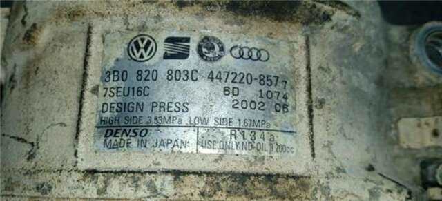 Compresor Aire Acondicionado Volkswagen Touareg 3.2 V6