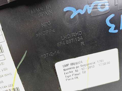 Foto 3ª: Tapizados Cartoneras Seat Leon I-TECH 105CV 77KW [CLH] (2014)