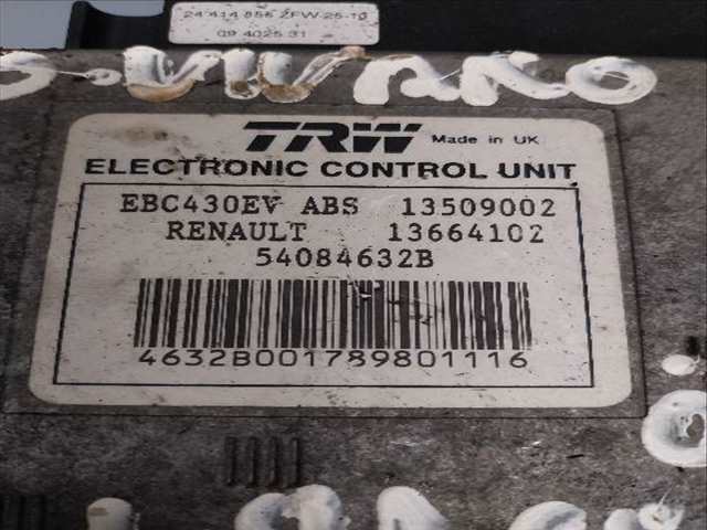 Foto 2ª: Abs Opel Vivaro 1.9 D [D-F9QU7] (2001)