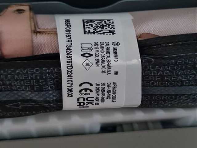 Foto 2ª: Airbag Cortina Delantero Derecho Dacia Duster 1.5 DCI 115 4X4 114CV 84KW [K9K 874] (2024)