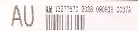 Foto 2ª: Sistema Audio Radio CD Opel Insignia COSMO 2 16V CDTI 160CV (2008)