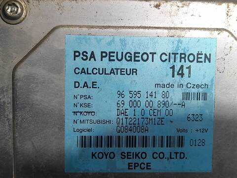 Foto 3ª: Centralita Motor ECU Citroen C3 1.4 HDI 68CV 50KW [8HZ (DV4TD)] (2006)
