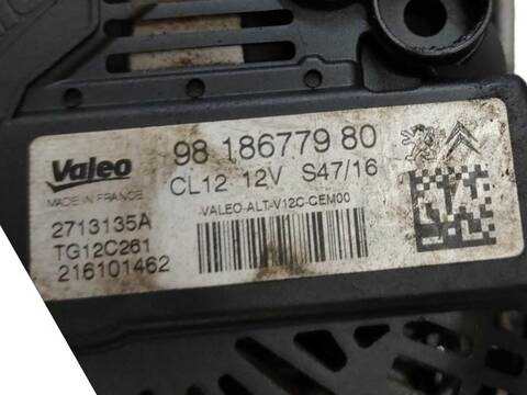 Foto 3ª: Alternador Peugeot 208 1.2 THP 110 (2012)