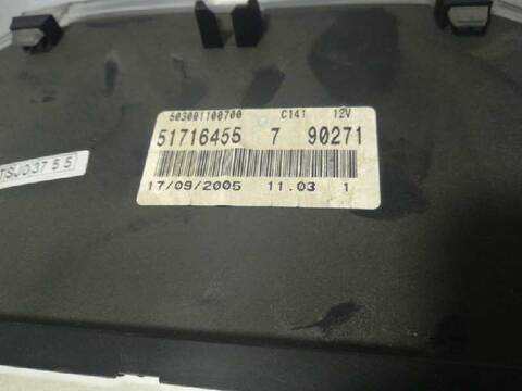 Cuadro de Instrumentos Fiat Grande Punto 1.3 16V MULTIJET ACTIVE 55KW) 75CV