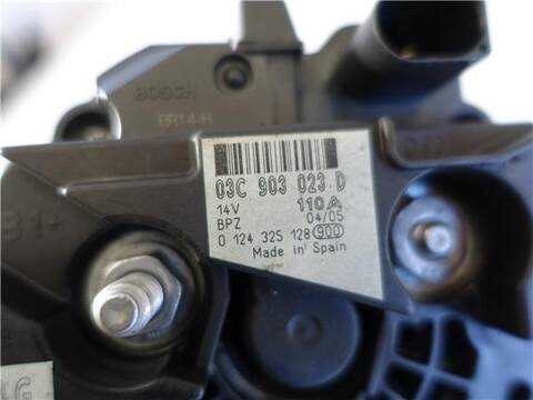 Foto 3ª: Alternador Audi A3 1.6 FSI AMBIENTE 115CV 85KW [BLP] (2005)